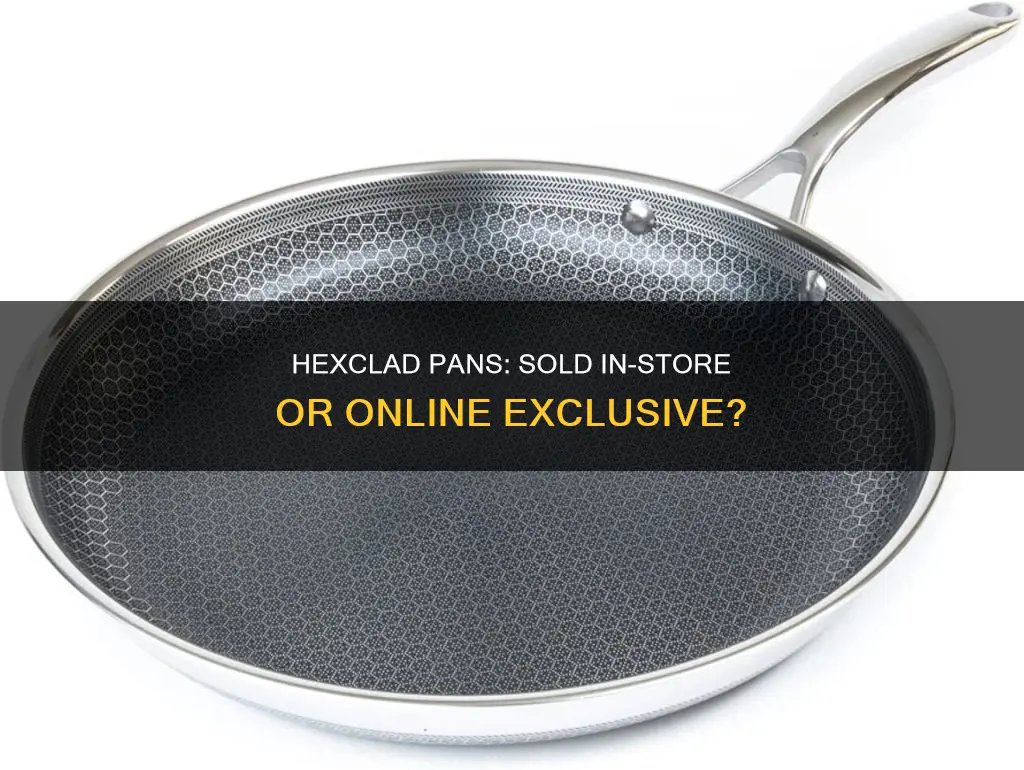 are hexclad pans sold in stores