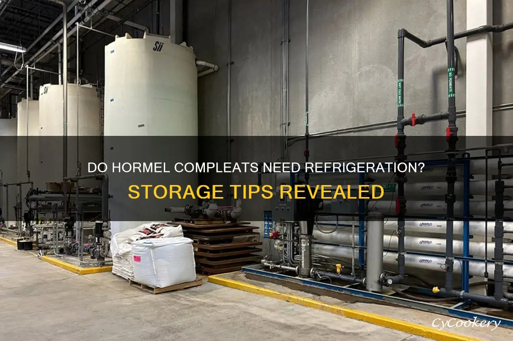 are hormel compleats supposed to be refrigerated