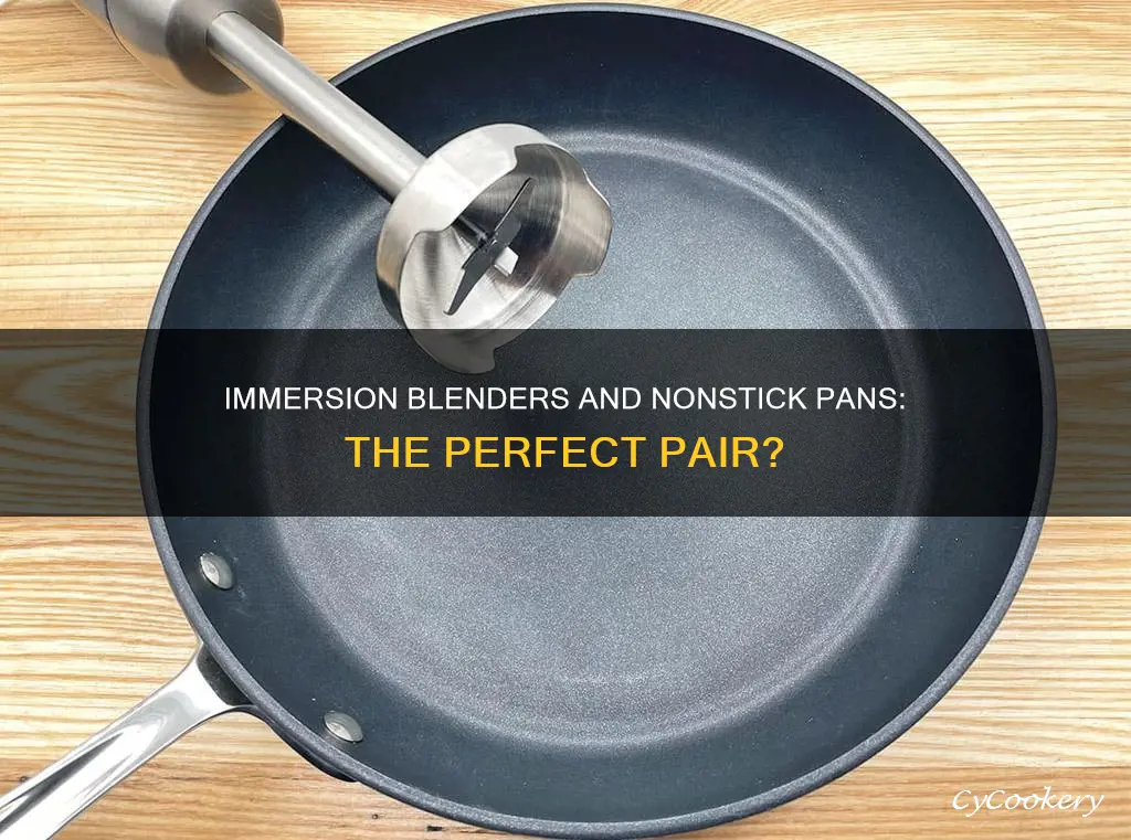 are immersion blender nonstick pans