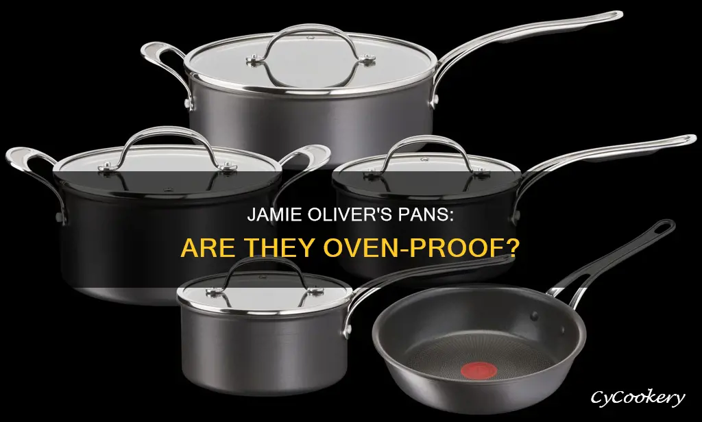 are jamie oliver pans oven proof