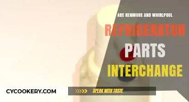 Kenmore vs. Whirlpool: Are Refrigerator Parts Interchangeable?