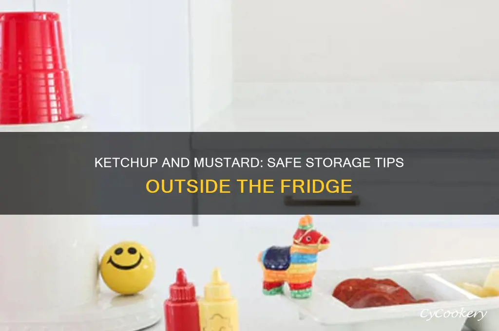 are ketchup and mustard safe outside the refrigerator
