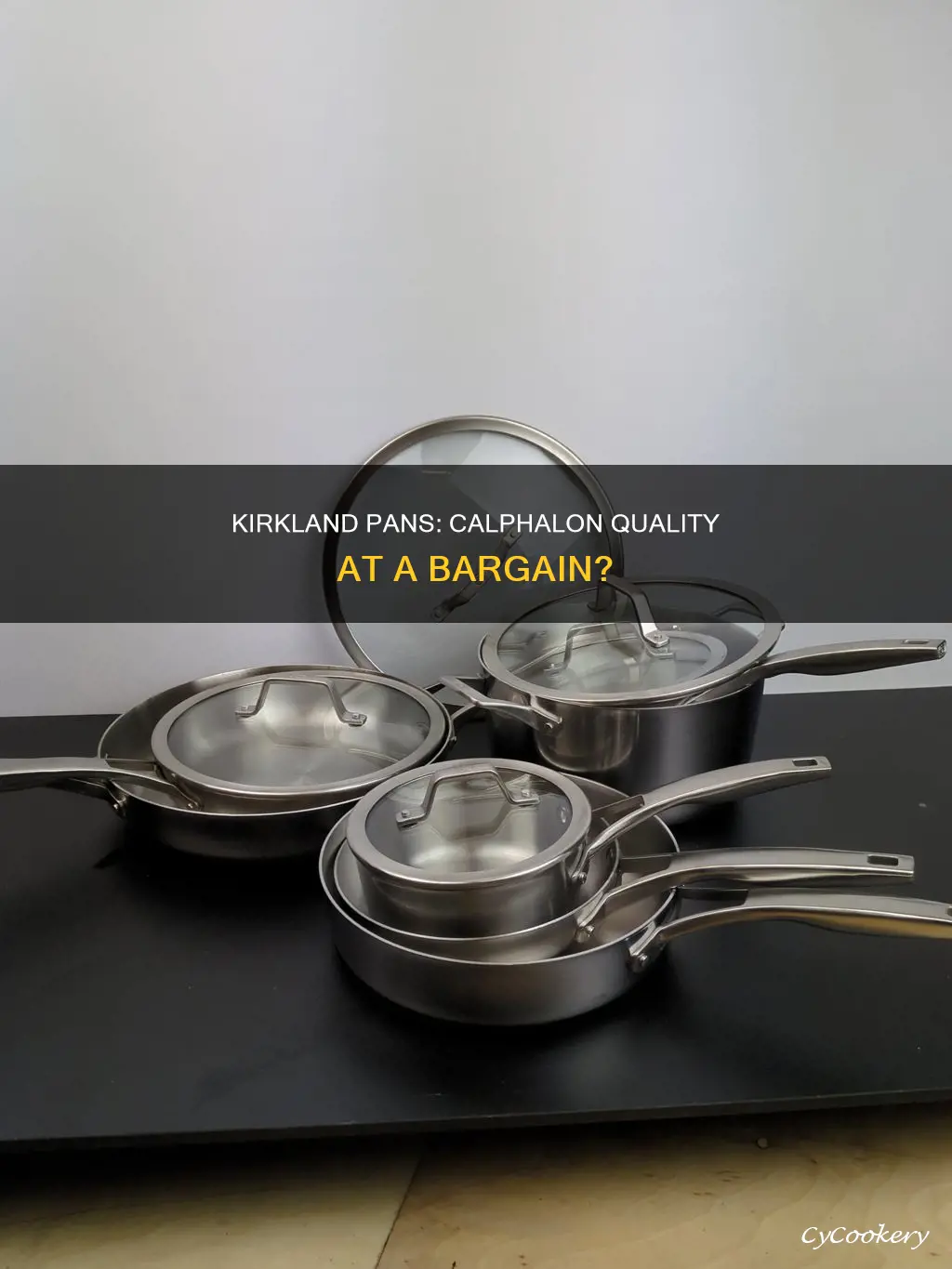 are kirkland pans calphalon
