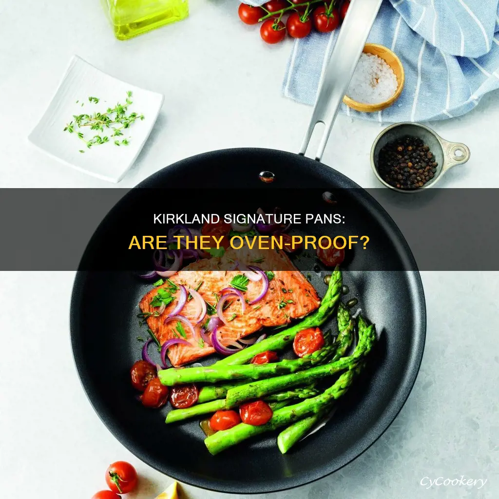 are kirkland signature pans oven proof