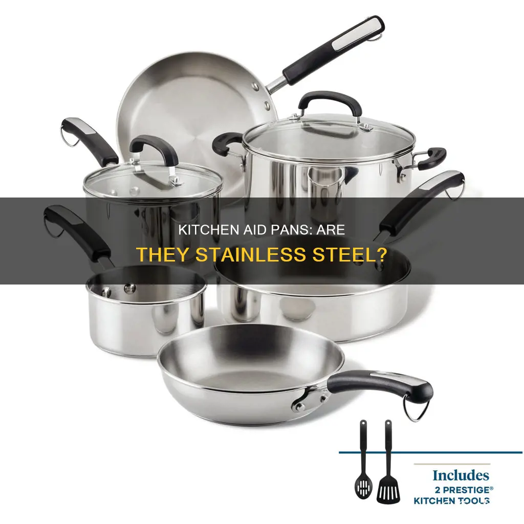 are kitchen aqid pans made of stainless steal