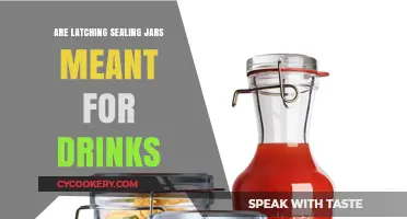 Can Latching Sealing Jars Safely Store and Serve Beverages?