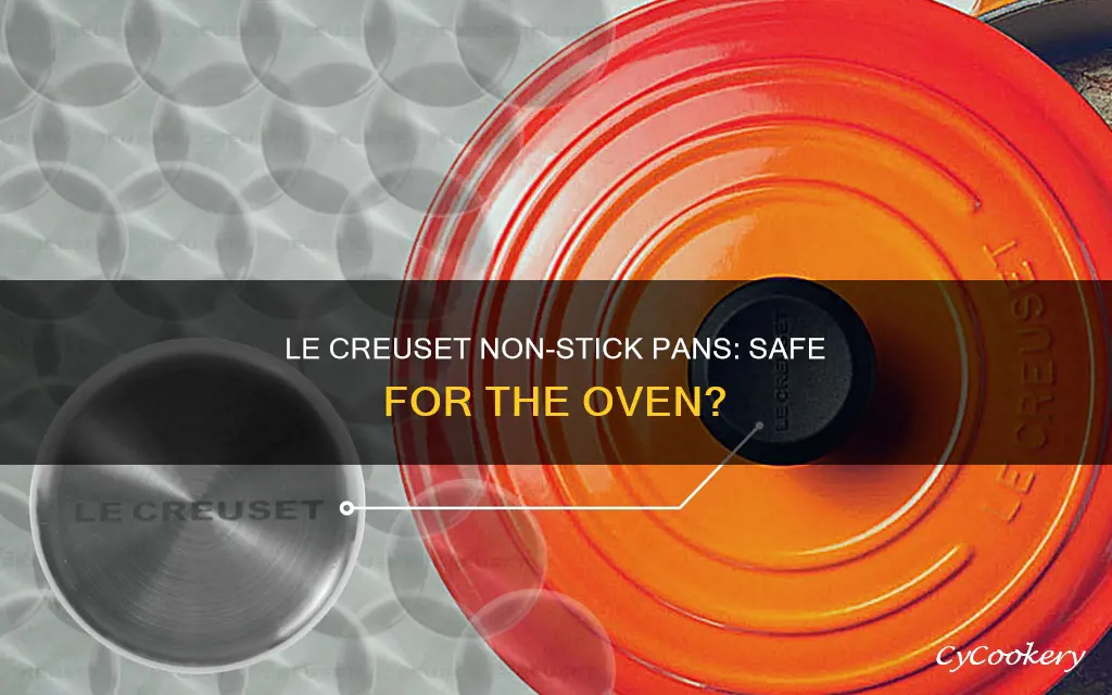 are le creuset non stick pans oven safe