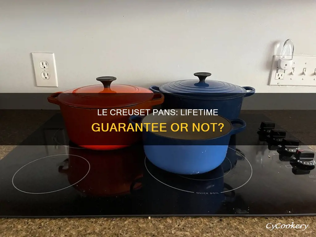 are le creuset pans guaranteed for life