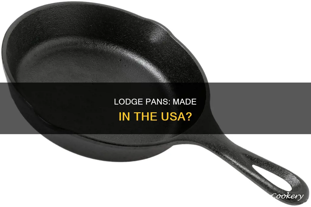are lodge pans made in usa