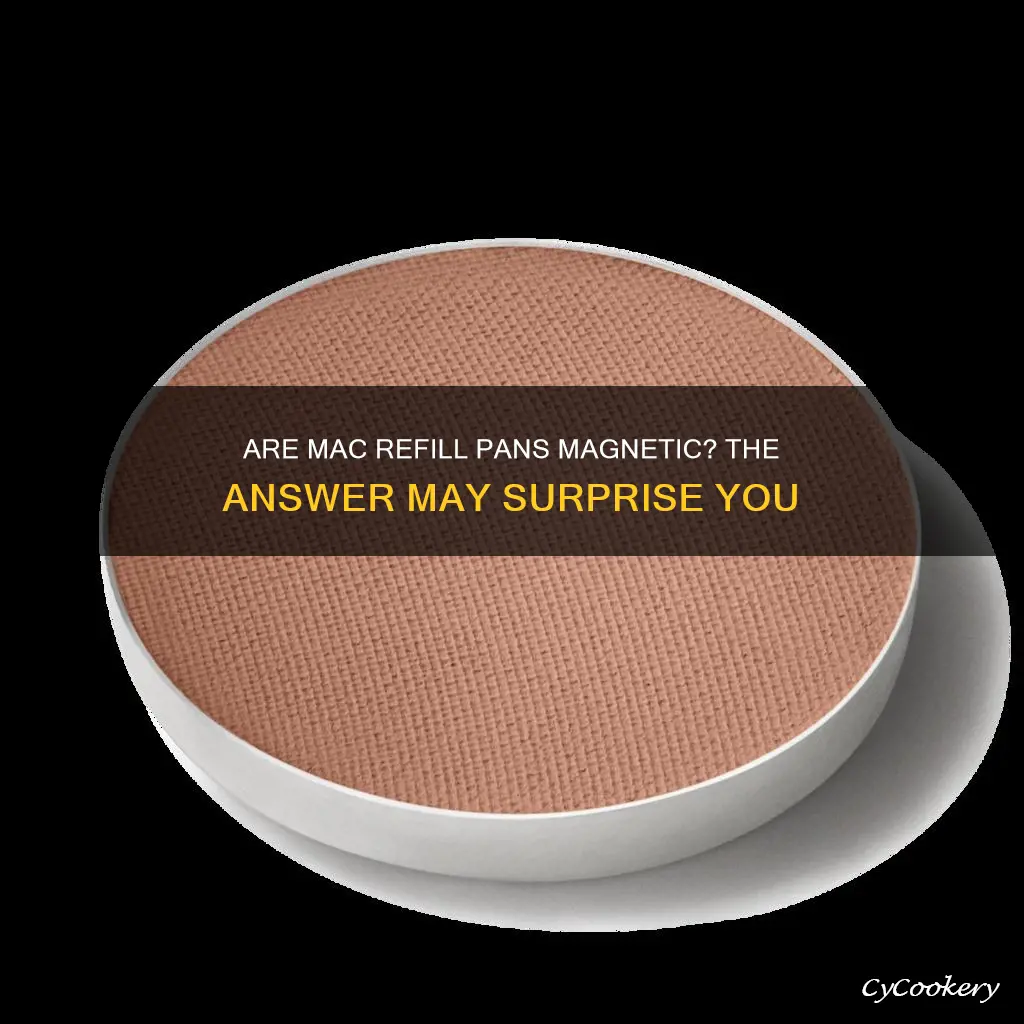 are mac refill pans magnetic
