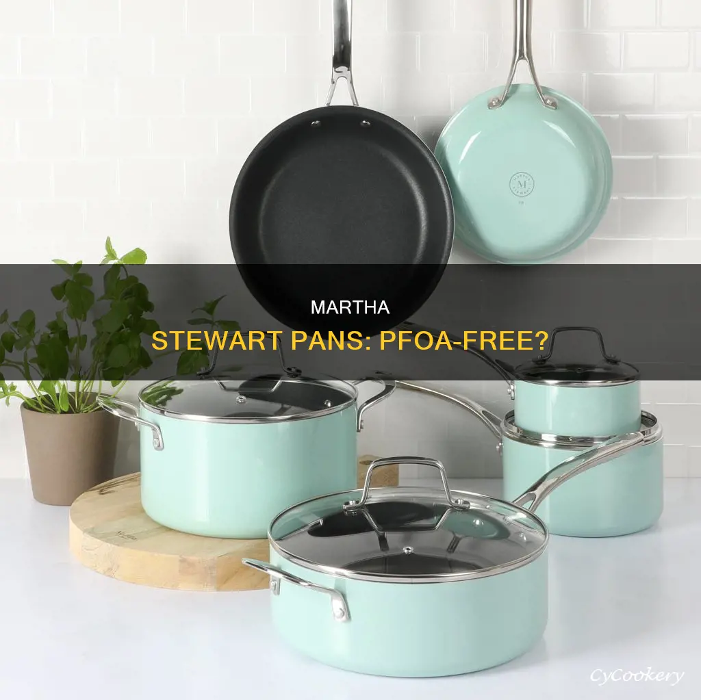 are martha stewart pans pfoa free