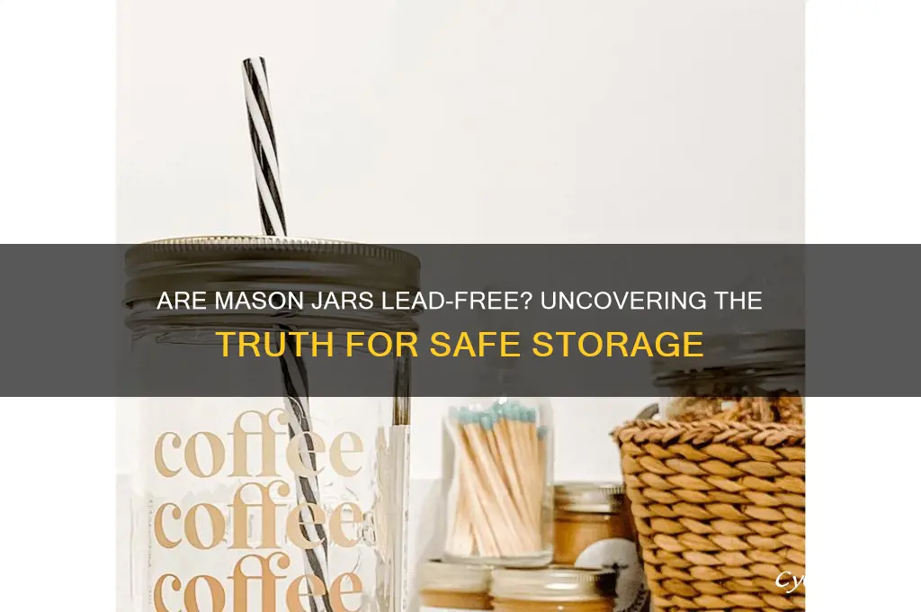 are mason jars lead free
