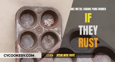 Rusty Metal Baking Pans: Can They Be Saved?