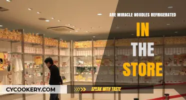 Miracle Noodles Storage: Are They Refrigerated in Stores?