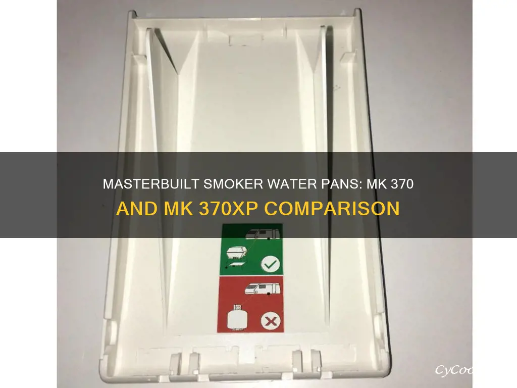 are mk 370 and mk 370xp water pans the same