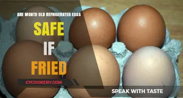 Are Month-Old Refrigerated Eggs Safe to Fry?
