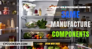 Shared Components in Modern Refrigerators: A Common Manufacturer Trend?