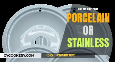 What Material Are My Drip Pans Made Of?