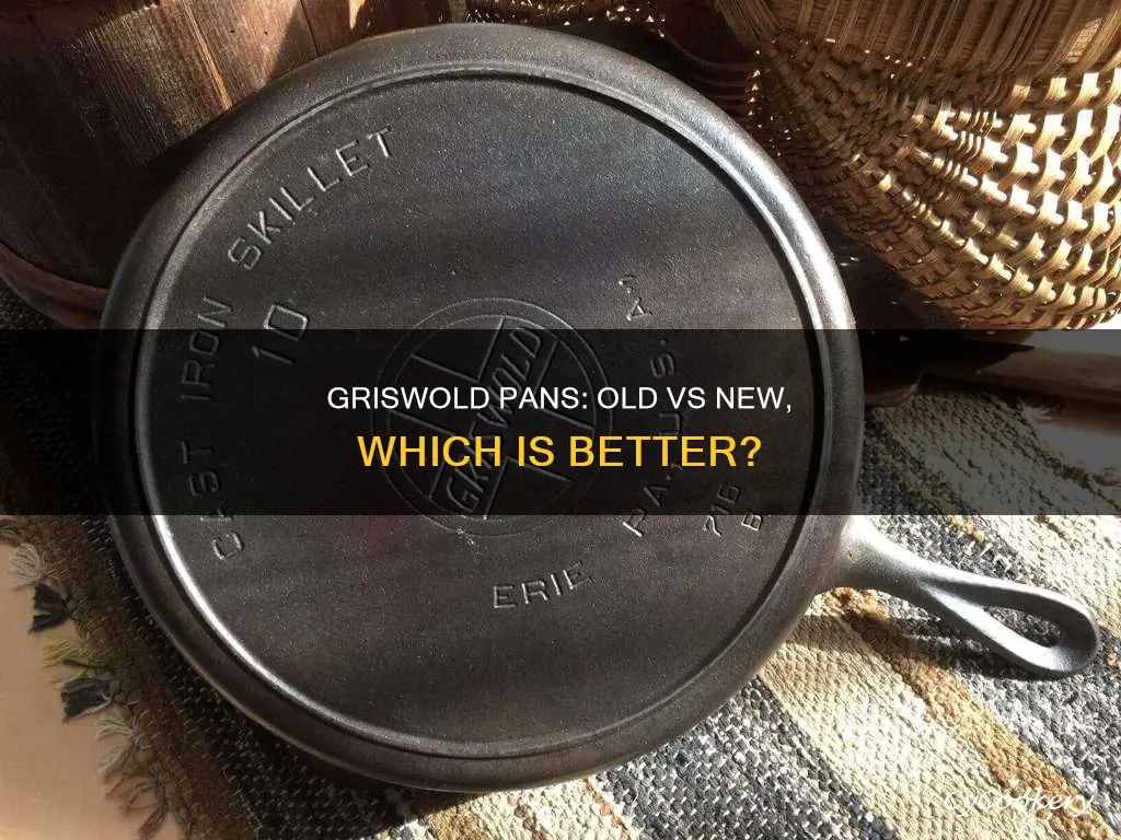 are new griswald pans as good as the old ones