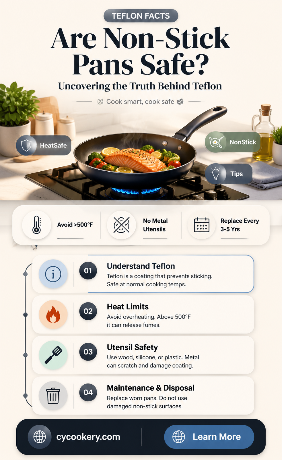 are any non stick pans safe to use