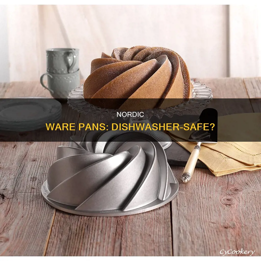 are nordic ware pans dishwasher safe