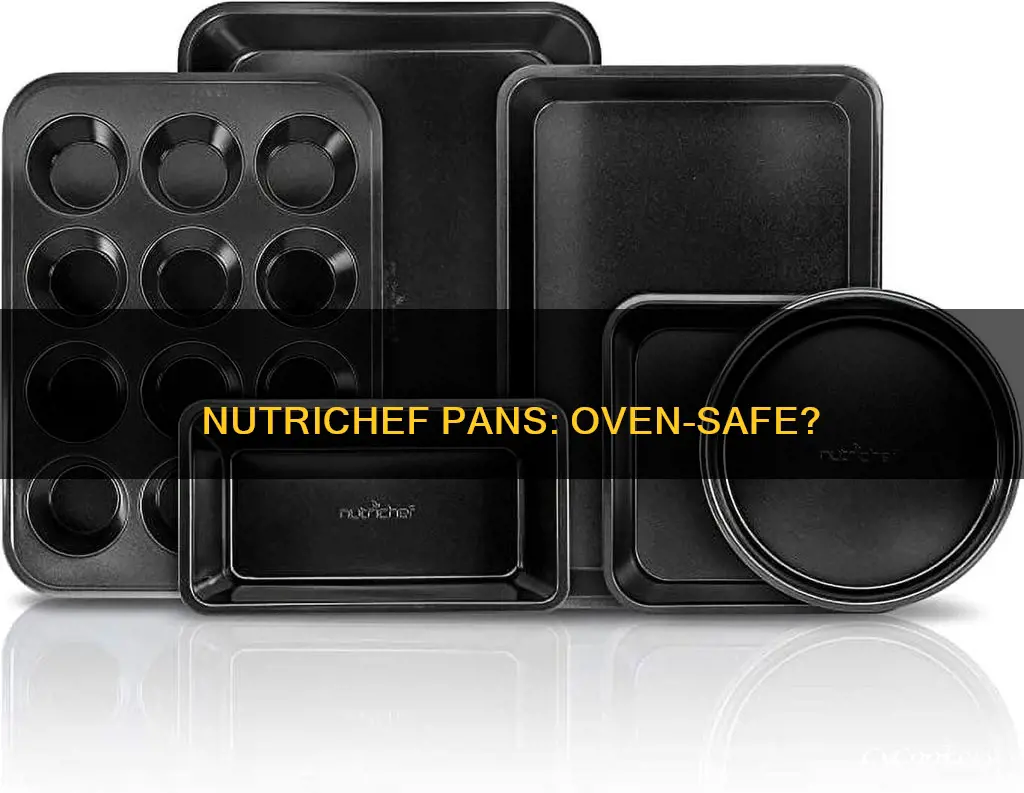 are nutrichef pans oven safe