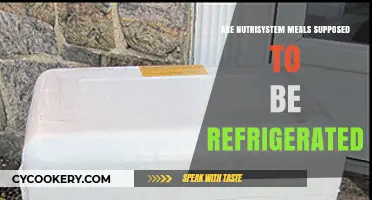 Do Nutrisystem Meals Need Refrigeration? Storage Tips Explained