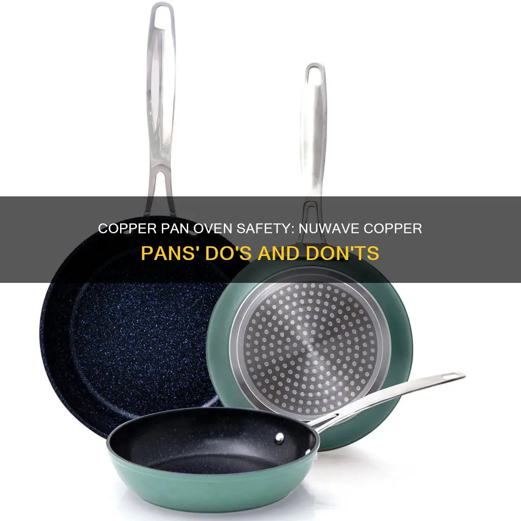are nuwave copper pans okay to put in the oven