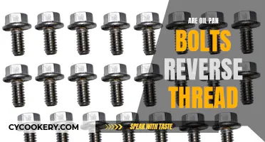 Oil Pan Bolts: Are They Reverse Threaded?