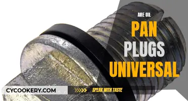 Are Oil Pan Plugs Universal: A Mechanic's Guide