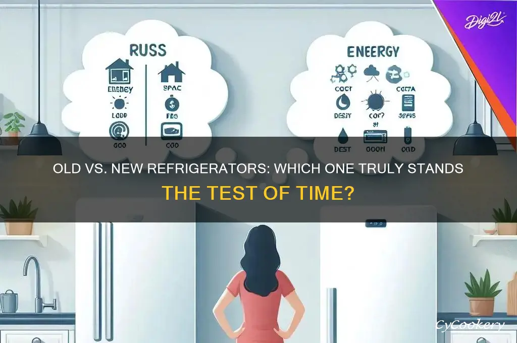 are old refrigerators better than new ones