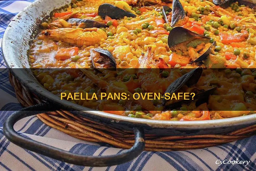 are paella pans oven safe