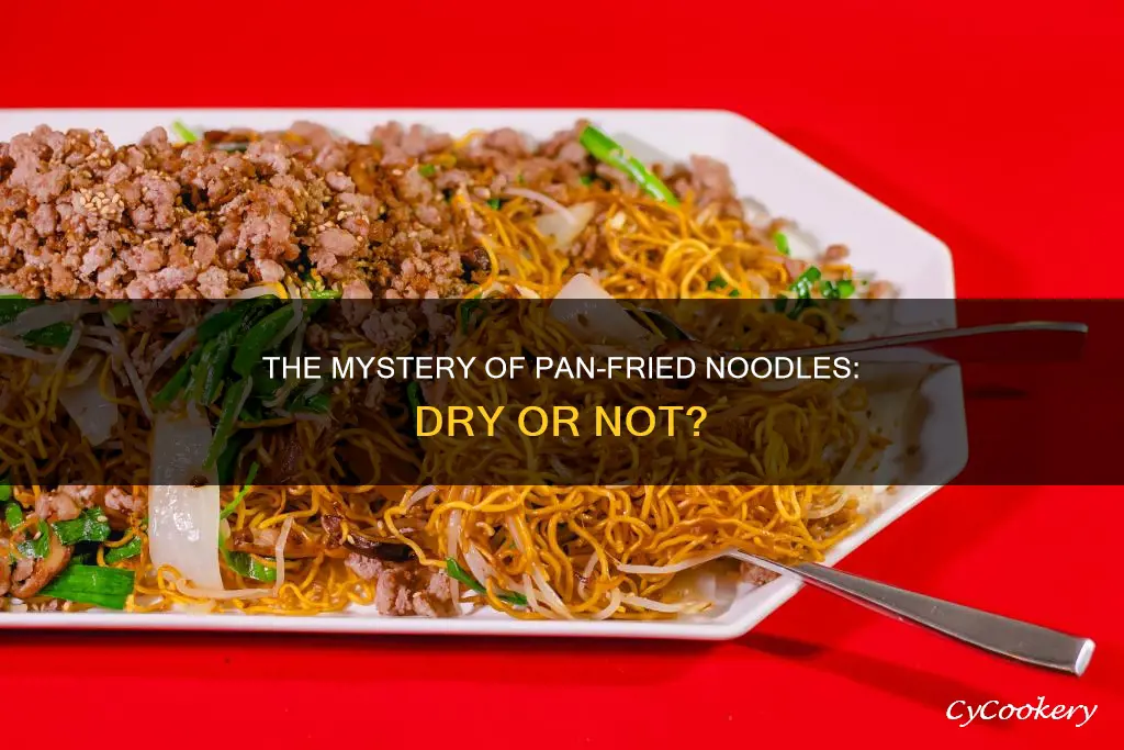 are pan pan noodles supposed to be dry