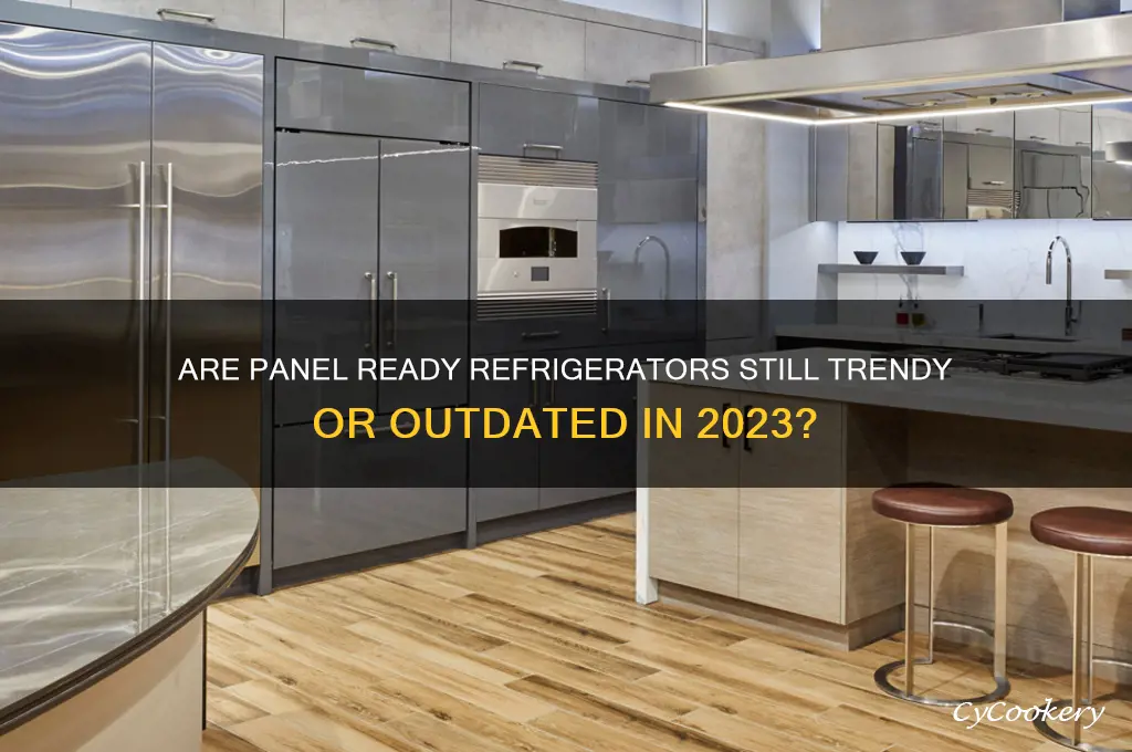 are panel ready refrigerators out of style