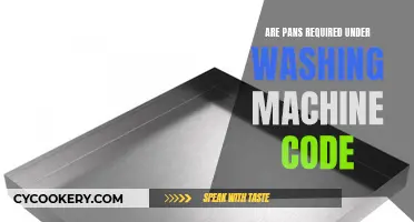 Washing Machine Maintenance: Do Pans Prevent Potential Problems?