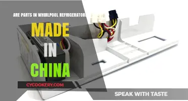 Whirlpool Refrigerator Parts: Are They Manufactured in China?