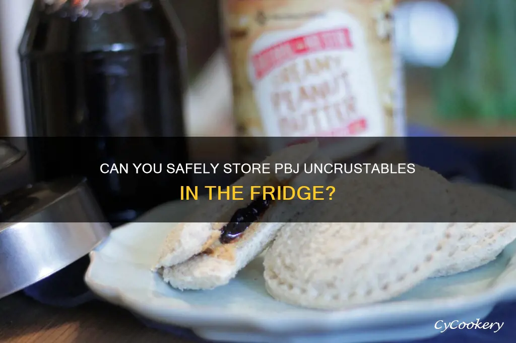 are pbj uncrustables all right in refrigerator
