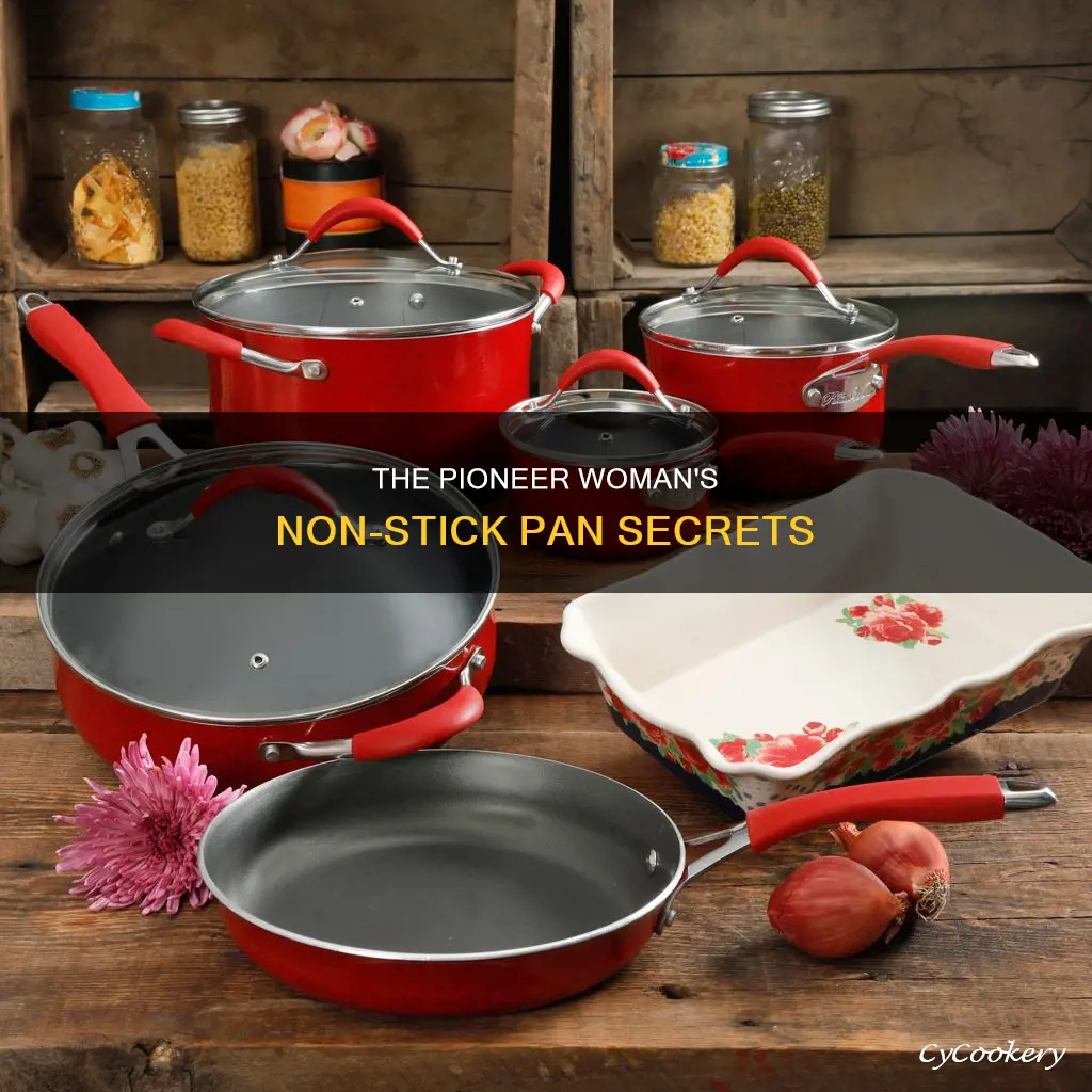 are pioneer woman pans non stick