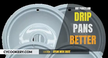 Porcelain Drip Pans: Better Choice or Not?