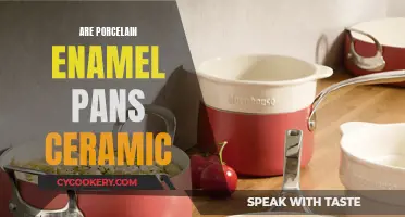 Porcelain Enamel Pans: Ceramic or Not?