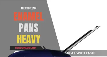 Porcelain Enamel Pans: Heavy or Lightweight?