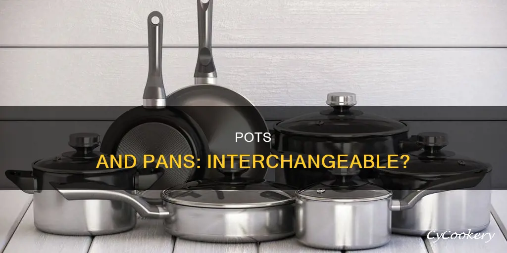 are pots and pan interchangeable