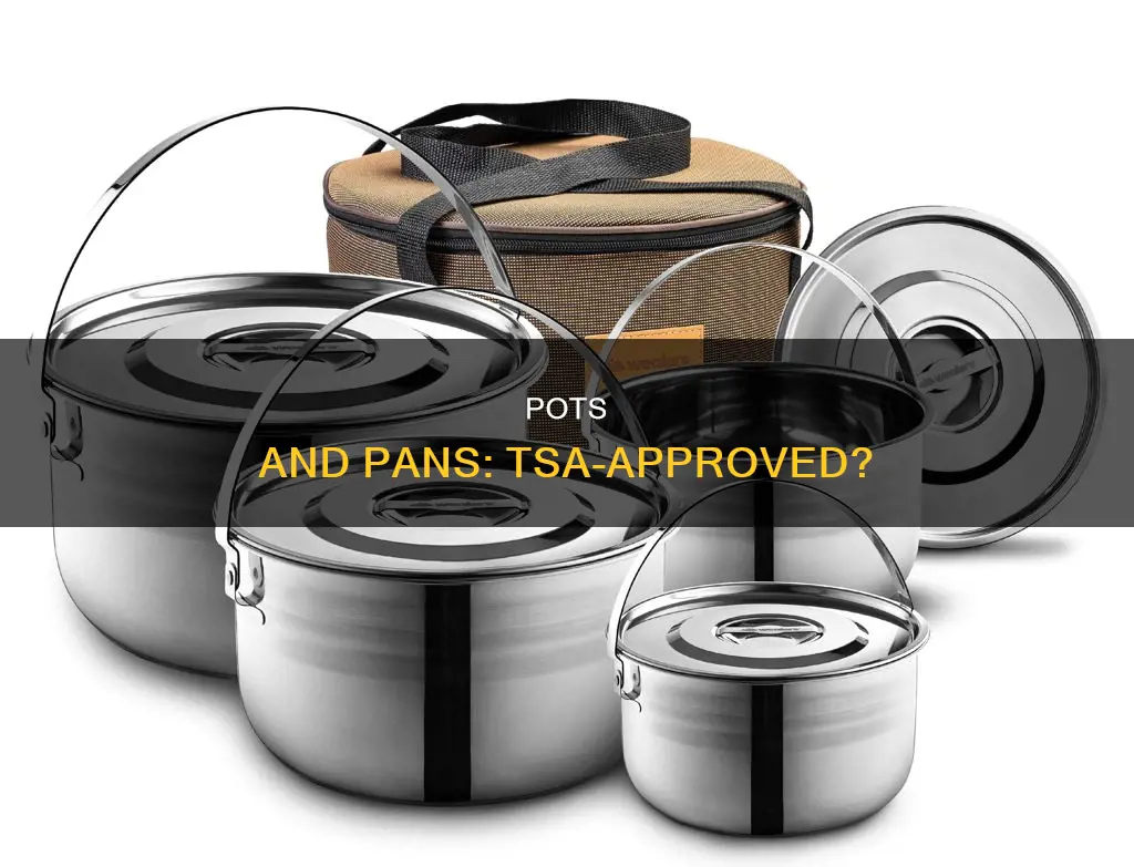 are pots and pans tsaapproved