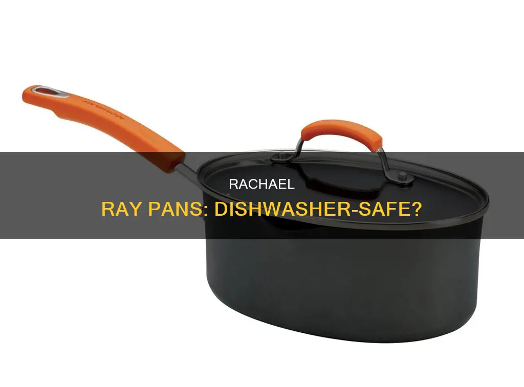 are rachael ray pans dishwasher safe