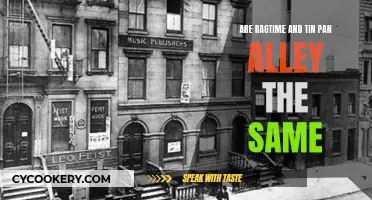 Ragtime and Tin Pan Alley: What's the Difference?
