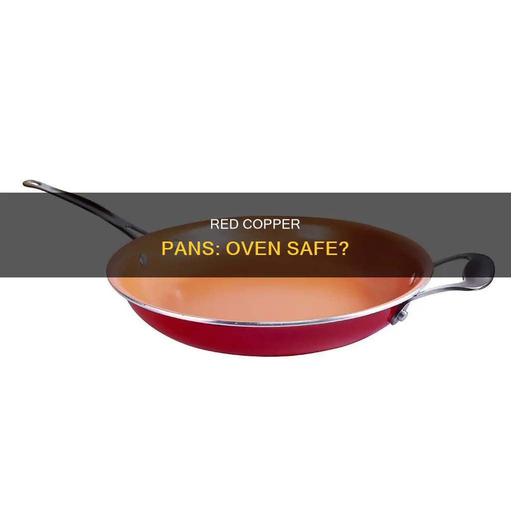 are red copper pans oven safe