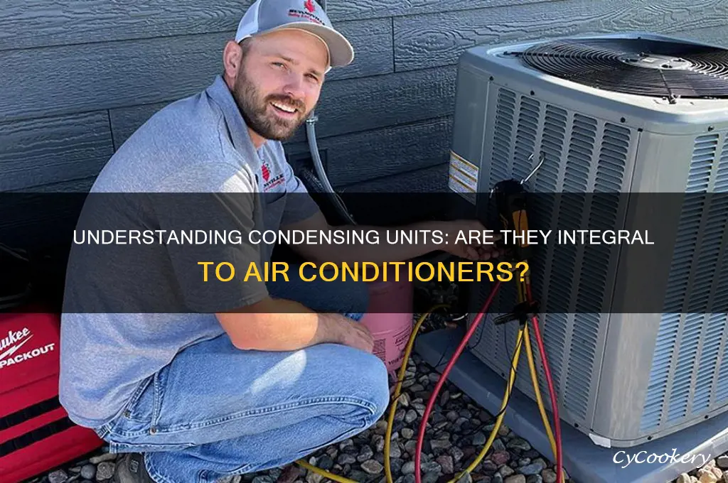 are refrigeration condensing units in air conditioners