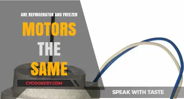 Refrigerator vs. Freezer Motors: Are They the Same or Different?