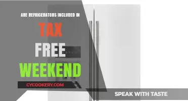 Tax-Free Weekend: Do Refrigerators Qualify for Savings?