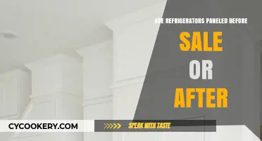 When Are Refrigerators Paneled: Pre-Sale or Post-Purchase?